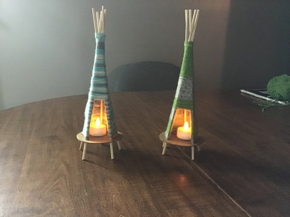 yarn teepee